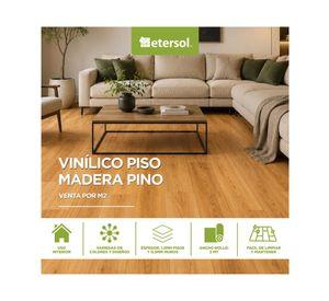 Piso vinílico linóleo Eterflex pino 1.2 mm 1 m2