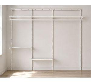 Barra superior metal ensamble para módulo 60 cm blanco