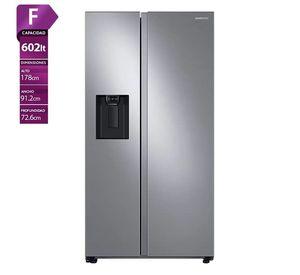 Refrigerador SBS Samsung RS60T5200S9-ZS, caja genérica.