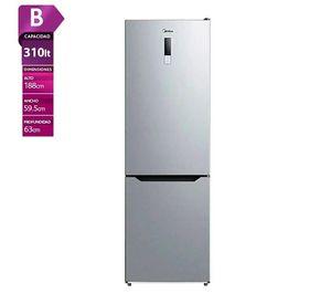 Refrigerador Bottom Midea MDRB424FGE50, puerta baja con