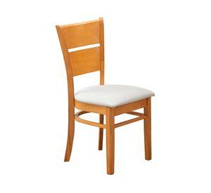Juego comedor 4 sillas Juliette caramelo 74x106 cm