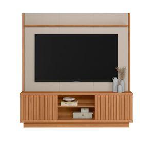 Home TV 75" Ravenna 2 puertas canela off white matte