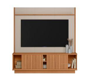 Home TV 75" Ravenna 2 puertas canela off white matte