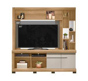 Home TV 65" Canela 2 puertas carvalho off white