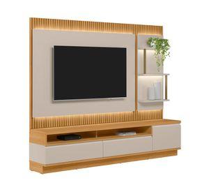 Home TV 70" Sao Paulo 2 cajones 1 puerta tauari off white matte