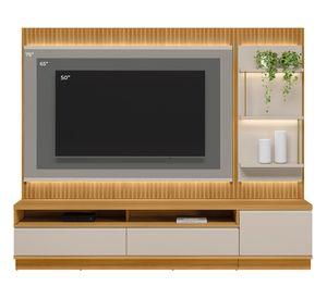 Home TV 70" Sao Paulo 2 cajones 1 puerta tauari off white matte