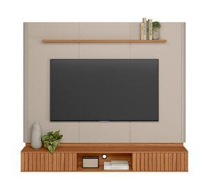 Panel TV 70" Amarante 2 puertas canela off white fosco