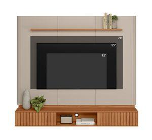 Panel TV 70" Amarante 2 puertas canela off white fosco