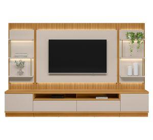Home TV 70" Sao Paulo 2 cajones 2 puertas tauari off white matte