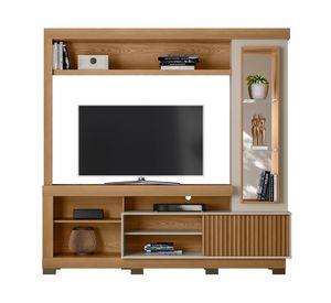 Home TV 60" New Bahia 1 puerta amendoa off white
