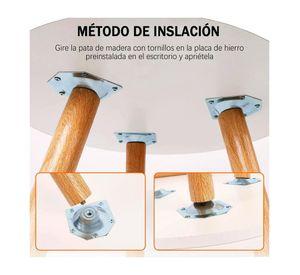 Mesa Auxiliar Redonda Mesa Lateral Centro De Madera Living