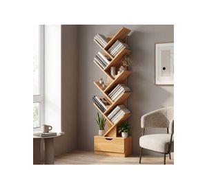 Biblioteca Librero De Arbol Organizador De Libros Alto 120cm