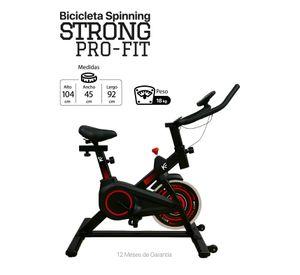 Bicicleta Estática Spinning Profesional Fitness Strong K-fit
