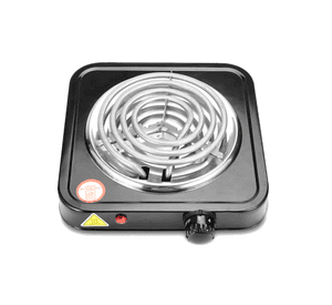 Cocina Cocinilla 1 Plato Eléctrica Potente 1000 W Negra