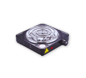 Cocina Cocinilla 1 Plato Eléctrica Potente 1000 W Negra