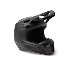 Casco Moto V1 Solid Negro Mate Fox