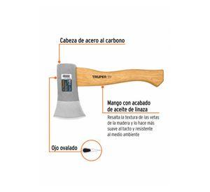 Hacha Cazador 1-1/4 Lb, Mango Hickory 14 , Truper