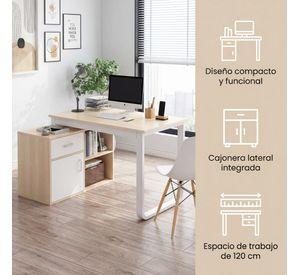 Escritorio Esquinero Forma L 120*75*50
