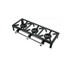 Cocina Fogón 3 Platos A Gas Licuado Cocinilla Camping Hogar