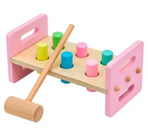 Set infantil madera Josefa rosado