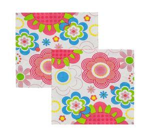 Servilletas de papel flores primavera
