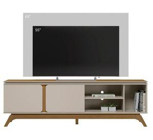 Rack TV 70" Istambul 2 puertas nature off white