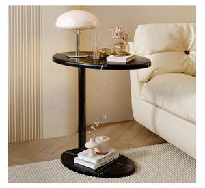 Mesa De Centro Lateral Living Vanguardia Melamina 48x55cm