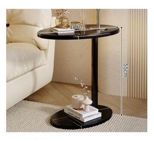 Mesa De Centro Lateral Living Vanguardia Melamina 48x55cm