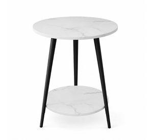 Mesa de Centro Redonda 40x40x52cm Decoración Minimalista