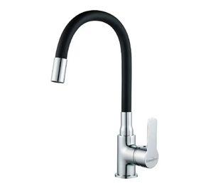 Llave Monomando Grifo De Lavaplatos Cuello Flexible De 360