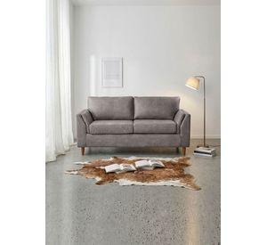 Sofá Milan 2C Cuero Kentucky Con Asiento de Resortes&nbsp;Pocket