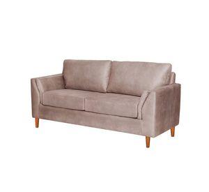 Sofá Milan 2C Cuero Kentucky Con Asiento de Resortes&nbsp;Pocket