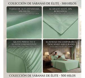 KIT DE SABANAS DE 500 HILOS 1,5 PLAZA W1