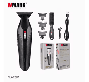 Wmark Ng 1207 Recortadora De Pelo Profesional Negro