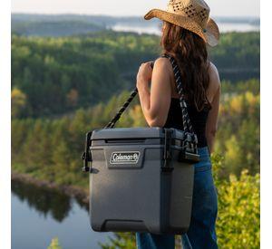 Cooler Coleman Convoy 28 Qt / 26 Lt Gris