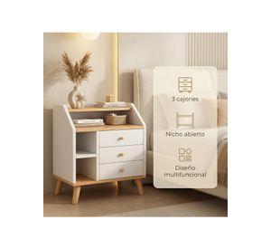 Velador Vanguardia 3 Cajones Homer Design 50*30*61