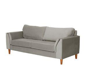 Sofá Milan 3C Tela Velvet Con Asiento de Resortes&nbsp;Pocket