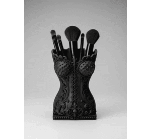 Elegante Organizador Prints Patro - Estilo Corse Gótico Negro