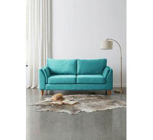 Sofá Milan 2C Tela Velvet Con Asiento de Resortes&nbsp;Pocket