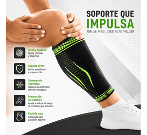 Soporte Pantorrilla Pantorrillera Compresion Deportiva 98720