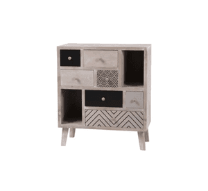 COMODA 7 CAJONES 83X73X35 CM /M +DESING
