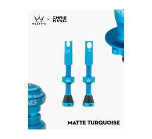 Valvula Tubular Chris King 42Mm Celeste Peaty's