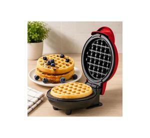 Waflera Eléctrica Compacta 350W Antiadherente con Luz Cocina