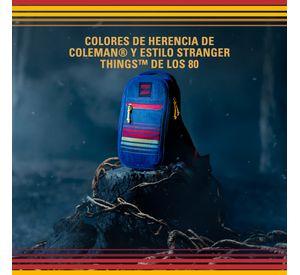 Soft Cooler Bandolera Coleman Stranger Thing 6 Latas Azul