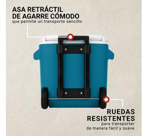 Cooler con Ruedas Azul Coleman Chiller 26 Lt / 28 QT