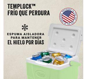 Cooler Coleman Portátil Chiller 8.5 Lt / 9 QT Verde