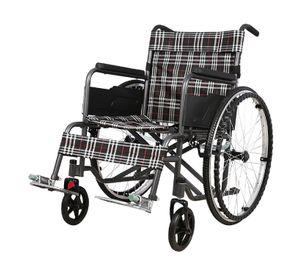 Silla de Ruedas Standard Plegable Gris