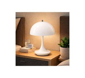 Lampara led velador recargable calida y fria