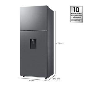 Refrigerador Top Mount Samsung RT38CG672, caja con desgaste