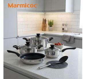 Batería de Cocina Marmicoc Bali 9 Piezas
